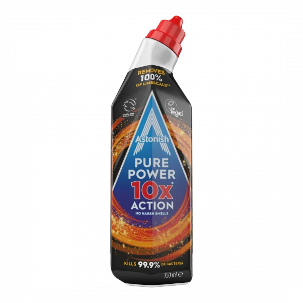 Гель для чищення туалету "Pure Power" 10X, 750 мл